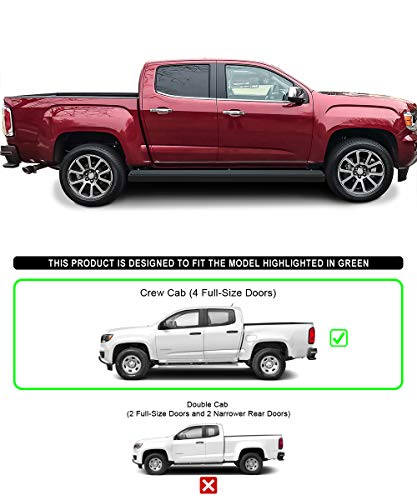 Estribos laterales APS 6 pulg para Chevy Colorado 2015-2026 miniatura 2