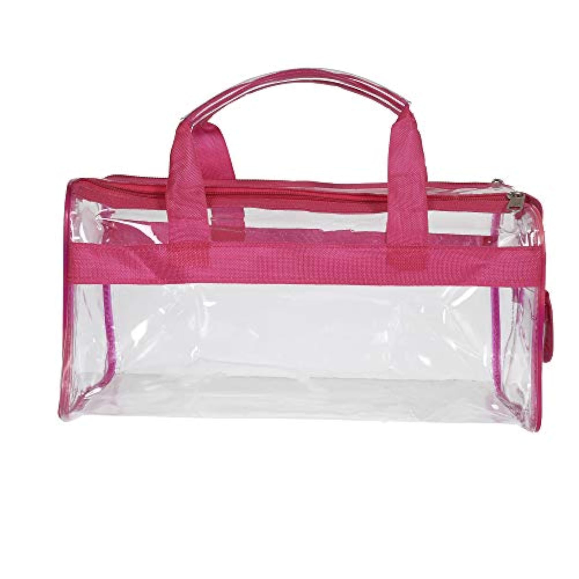 Plastic Travel Toiletry Bag, Small Size Cosmetic Pouch for Unisex