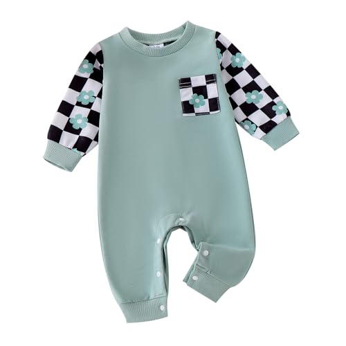 Image of Shejingb 4th of July Baby Outfit Newborn Boy Usa Romper Letter&Flag Embroidery Short Sleeve Jumpsuit One Piece Summer Clothes