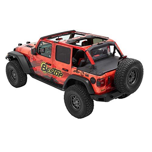Image of Bestop Duster Deck Cover - '18-20 Wrangler JL 2-Door (Black Diamond) 9003535