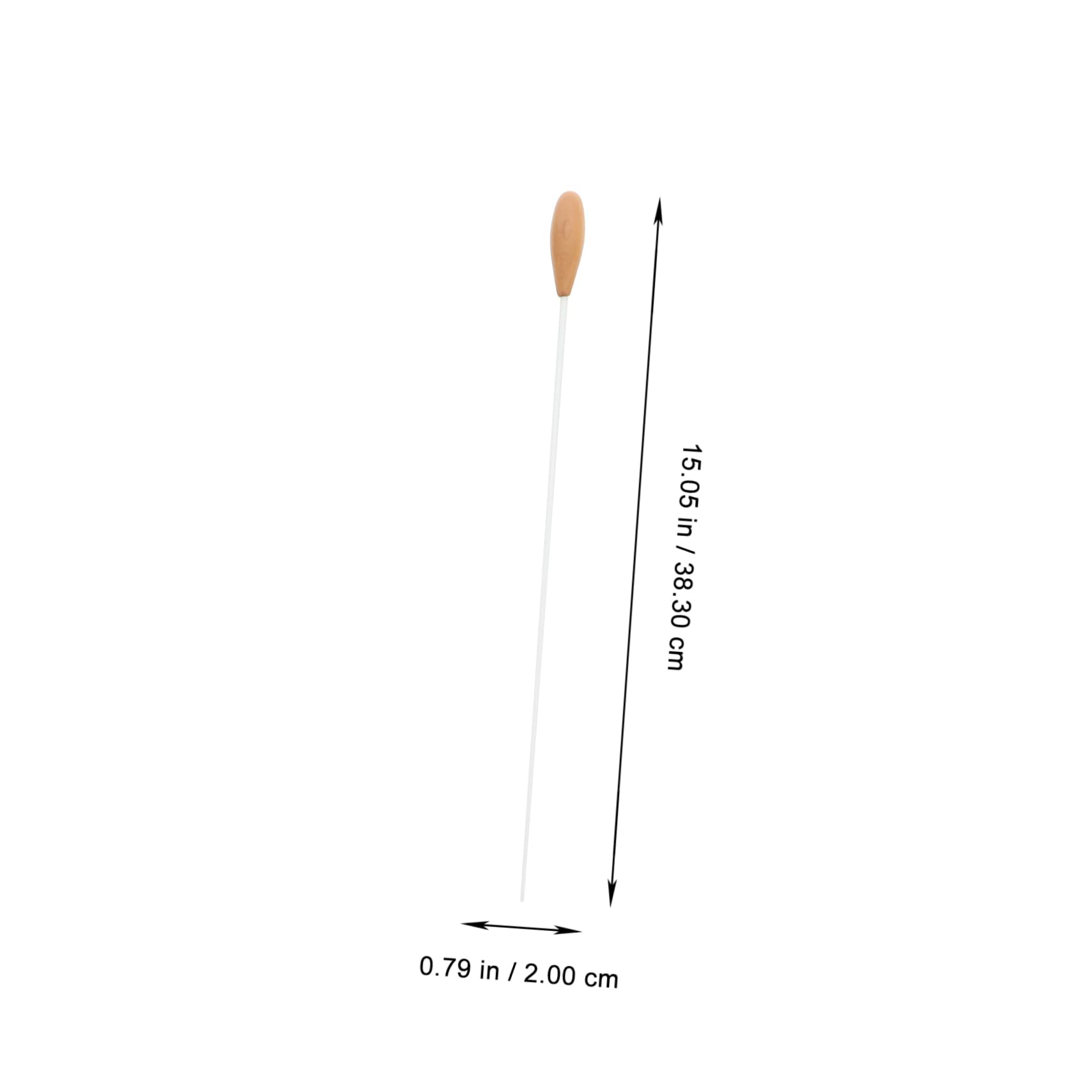 DECHOUS Orchestra Conducting Durable Pear Music Conductor Tool for Bands Comfortable Grip Workmanship present for Music Teachers and Students