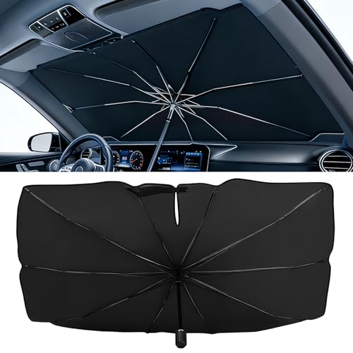 Car Windshield Sun Shade Umbrella 52 x 28 Foldable Windscreen Sun Shade