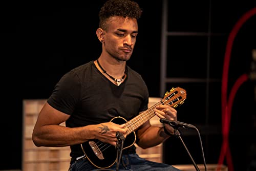 Ortega Guitars Ukulélé Soprano noir – Série Onyx – housse Deluxe incluse – épicéa/acajou (RUOX-SO) - Les Beatles, Paul McCartney, John Lennon, RIngo Starr, George Harrison Ortega Guitars Ukulélé Soprano noir - Série Onyx - housse Deluxe incluse - épicéa/acajou (RUOX-SO) – Image 6