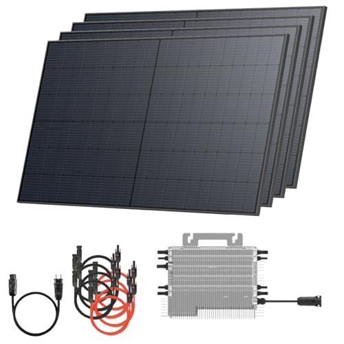 Solarway® Balkonkraftwerk 2000Wp / 2000W-800W mit Deye...