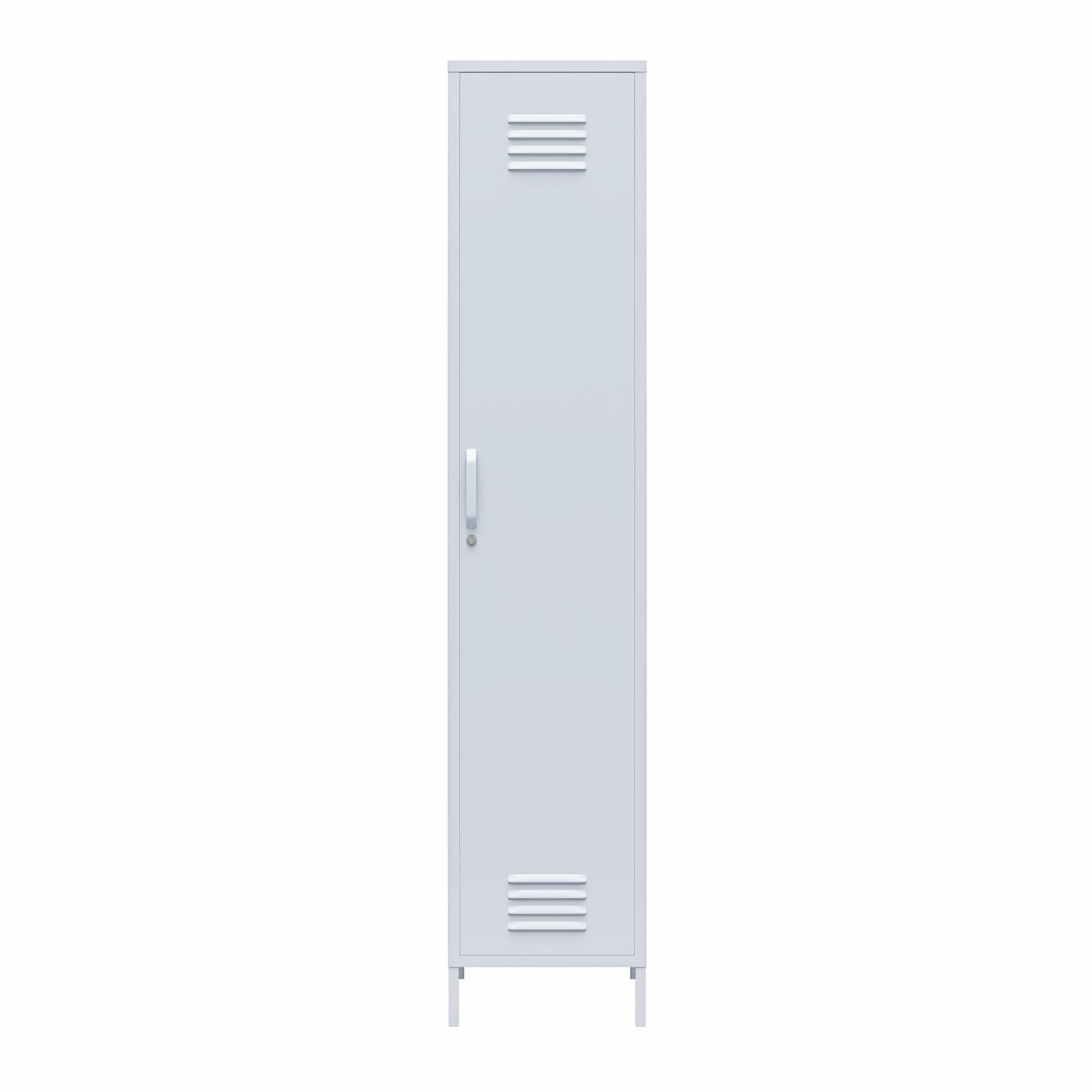 Amazon.com: Novogratz Cache 1-Door Tall Single Metal Locker Style