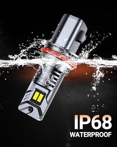 Image of SEALIGHT 9004 LED HeadIight Bulbs 50000LM 9004 /hb1 LED Bulbs For Powersports With Cooling Fan, Plug-N-Play, 2 Pack