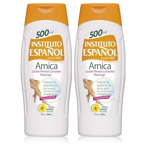 LOCION ARNICA PIERNAS CANSADAS, 500ml (Paquete de 2)