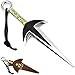 manhuan Animation Namikaze Minato Kunai Metal Role in Weapon Person Model Toy (F)