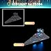 Mililier LED Light Kit for Lego 75394 Star Wars Imperial Star Destroyer Set, Blue Underglow Lights Compatible with Lego 75394 Set (Not Include Blocks Set)