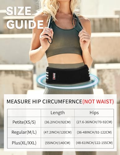 Image of Sacroiliac SI Joint Hip Belt lower Back Pain for Women & Men(Regular M /L）