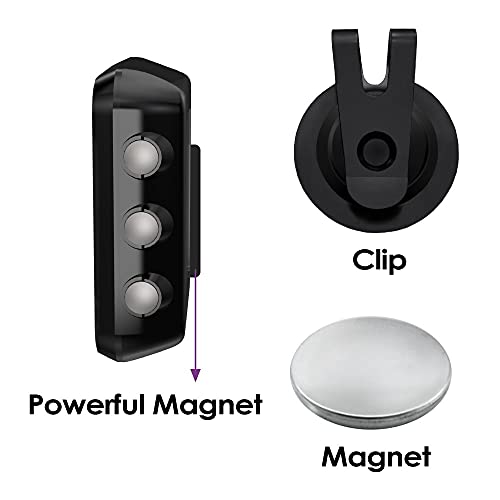 Starker N52 Neodym-Scheibenmagnet und Eisen-Clipper für CANMORE Handheld Golf GPS H300 & HG200