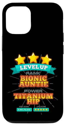 Level Up Bionic Auntie �q�b�v��p �񕜃M�t�g �X�}�z�P�[�X iPhone 12/12 Pro �p