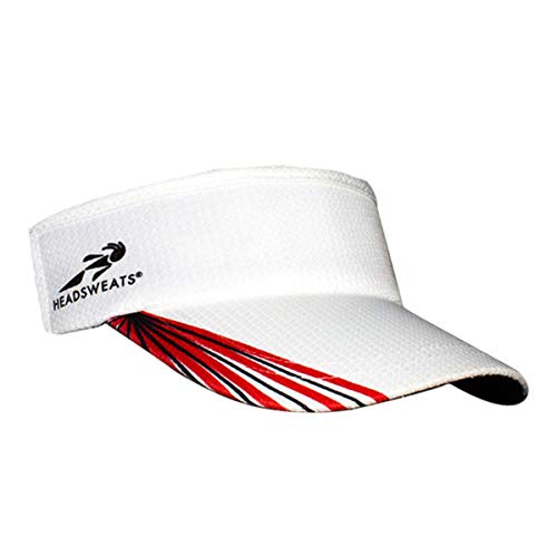 Headsweats Supervisor Grid Headwear, Red/Black/White, One Size