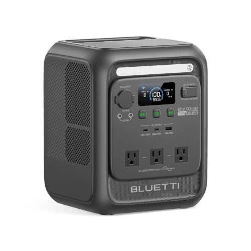 Image of BLUETTI Elite 100 mini Portable Power Station for Camping 1004.8Wh 700W LFP