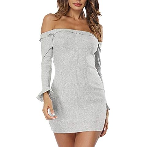HOMEBABY Women's Off The Shoulder Dress Cover