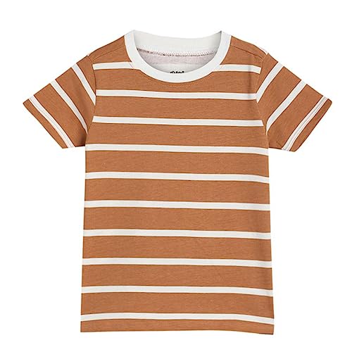 Image of miniklub Boys Maroon Raw Edge T-Shirt