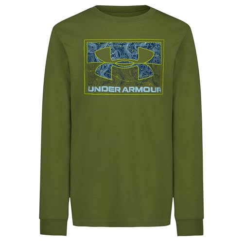 Image of Under Armour Boys' Long Sleeve Graphic T-Shirt, Lightweight & Breathable, Outdoor Collection