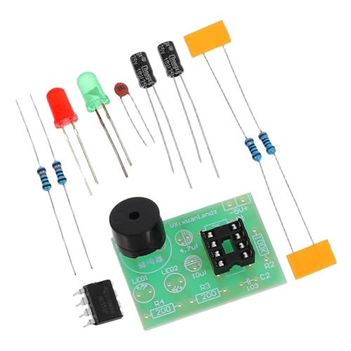 CALLARON Ne555�}���` �[�L�b�g �d�q�����g���[�j���O 555�^�C�}�[��H �f���A���t���b�V��led Diy�͂񂾕t���{�[�h �d�q�H�w�w�K 3�Z�b�g