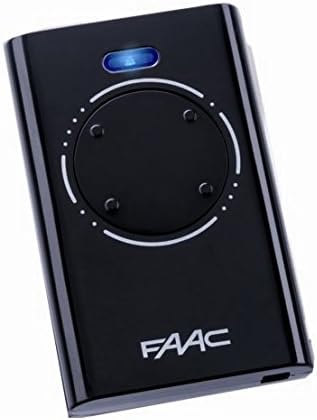 FAAC XT4 868 SLH Remote Control Black