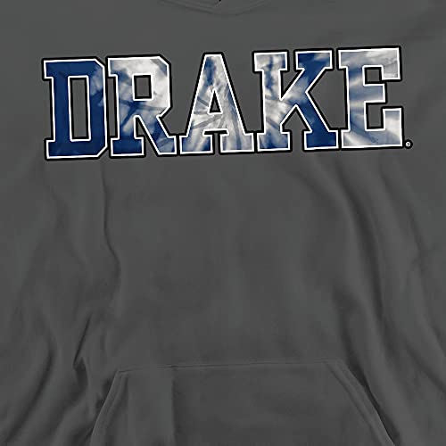 Drake University Official Tie-Dye Youth Kids Boy/Girls Pull-Over Hoodie Sweatshirt2