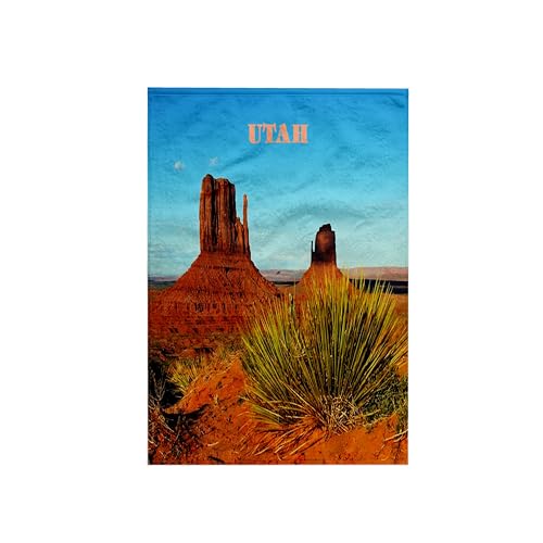3dRose 15x22 Hand Towel - Monument Valley Utah America The Beautiful