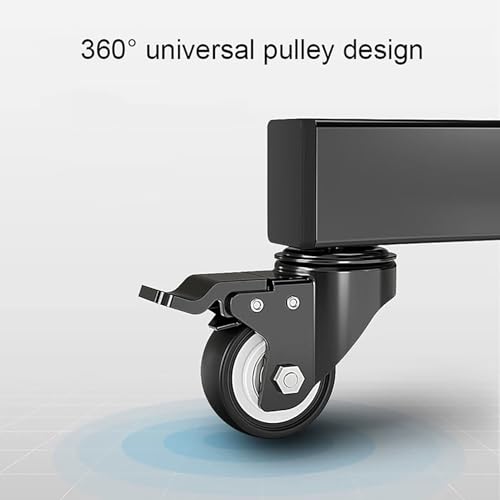 Soporte de TV portátil para piso ajustable y móvil miniatura 5