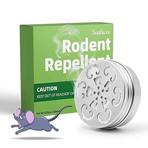 SEALUXE Rodent Repellent for Car Engines, Rat Repellent Granules, Mouse Repellent, Mint Mice Repellent, Peppermint Oil to Repel Mice and Rats 1-Pack (1-Pack)