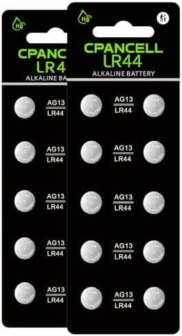Piles Ag13 Lr44 Lot De 20 Piles Bouton AG13/LR44 - Alcalines 1.5V