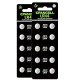 L1154f Battery LR44 AG13 L1154 a76 357 303 sr44 Batteries 1.5V Button Coin Cell Batteries (20 Count)