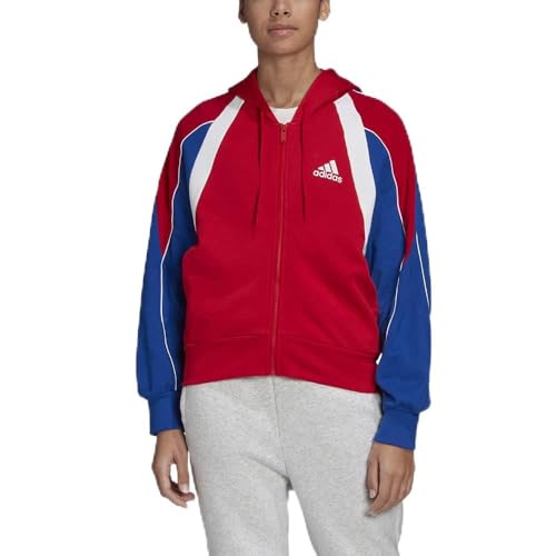 Veste femme zippée adidas Colorblocked en coupe confortable