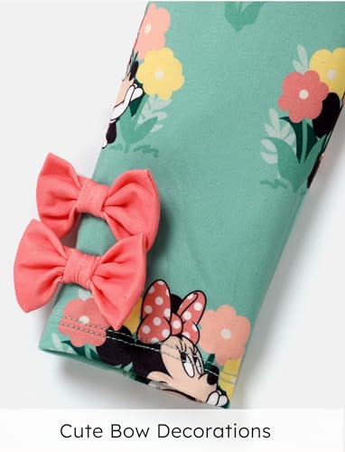 Image of Disney Minnie Mouse Frozen Princess Marvel Toddler Girls Clothes Long Sleeve Sweatshirt + Leggings 2pcs Outfits Set 2-6Y