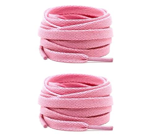 Image of SHOESHINE Sports & Sneakers Shoe Laces - 2 Pairs Set Flat Shoelace for Men & Women
