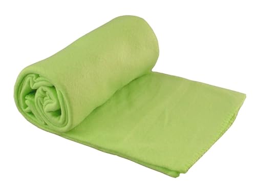 CB Home & Style Fleecedecke Uni 130 x 170 cm Grün