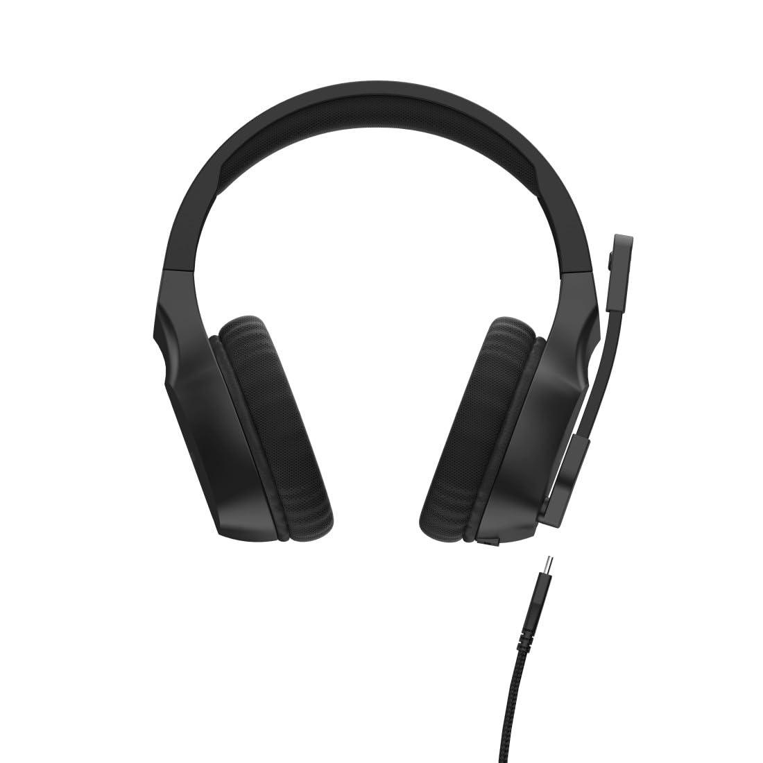 uRage Cuffie da gioco per microfono (cuffie over-ear Gamer, certificate DTS X, Micro Flip to Mute, Cavo Jack Uflex Rimovibile, Cuffie Micro Multipiattaforma PC/PS/Xbox/Nintendo Switch) Nero