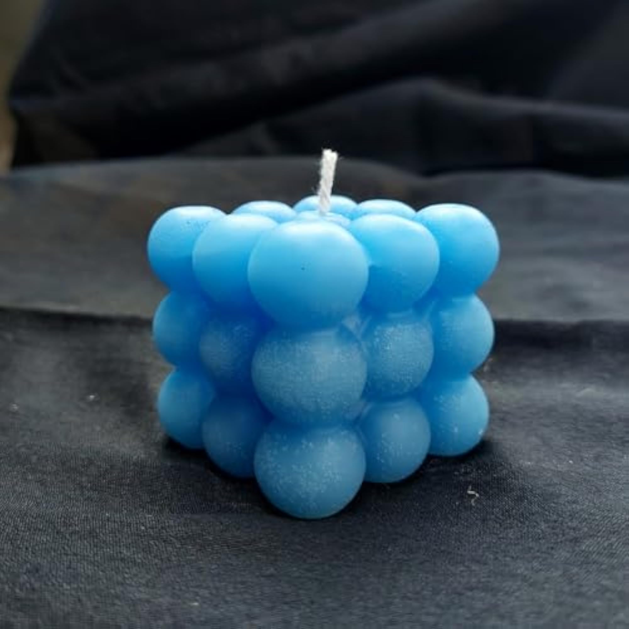 Scented Wax Cloud Cube Bubble Candle, Jasmine