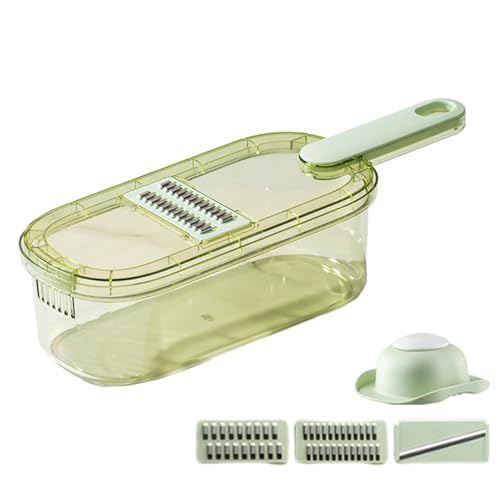 Cortador De Alimentos,Cortador Y Picador De Alimentos - Espiralizador Multifuncional Ajustable Para Ensaladas Camping Dormitorio Barbacoa