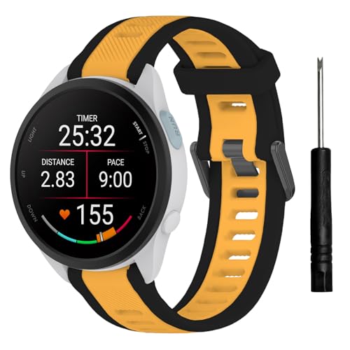 Correa de silicona para Garmin Forerunner 22mm
