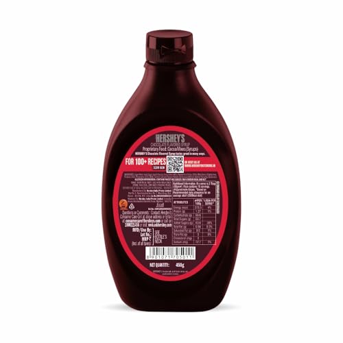 Image of HERSHEY'S Chocolate Flavored Syrup | Delicious Chocolate Flavor | 1.3 kg Bottle, Liquid (Pack of 3)