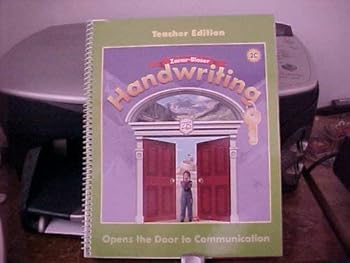 Spiral-bound Zaner-Bloser Handwriting, Grade 2C, Teacher Edition Book