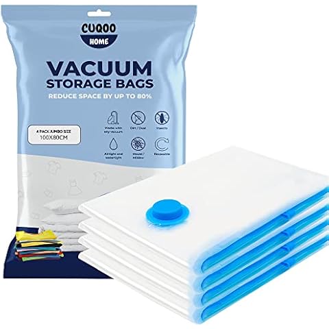 NIFTII Vacuum Storage Bags for Clothes and Travel Cover