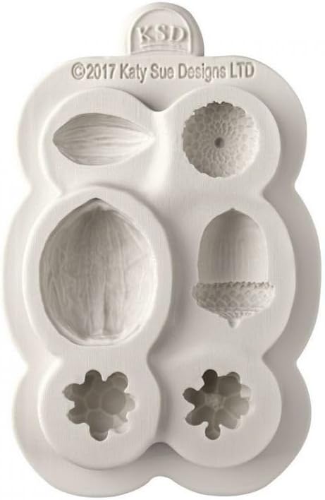 Molde de silicona Flower Pro Nuts & Berries para decorar pasteles miniatura 5
