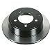 Wagner BD126539E Premium E-Coated Brake Rotor, Rear