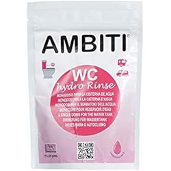 ambiti Hydro Rinse, monodosis hidrosolubles para la Cisterna del WC, Fragancia Piña Colada