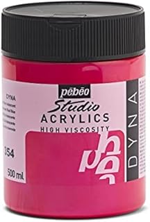 Pébéo 172357 - Studio Acrylics Fine Acrylic - Acrylic Paint - Iridescent Acrylic - Iridescent Blue-Green, 500 ml, (Pack of 1)