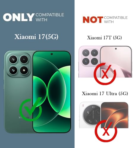 Image of Jkobi Rubberised Back Cover Case for Xiaomi 17 5G (Textured Grip Design | Micro-Fiber Cloth Inside | Slim and Light Weight | Soft Touch and Feel)