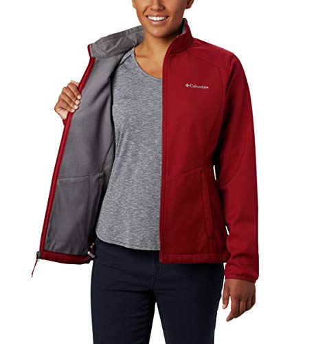 Image of Columbia Women Polyester Short Length Kruser Ridge II Softshell Hiking and Trekking Jacket