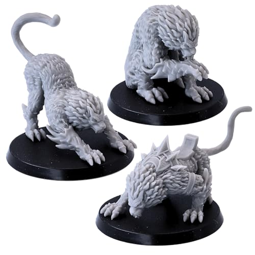 Figurine Draconic Cat 28mm résolvez le manque de monstres originaux JDR
