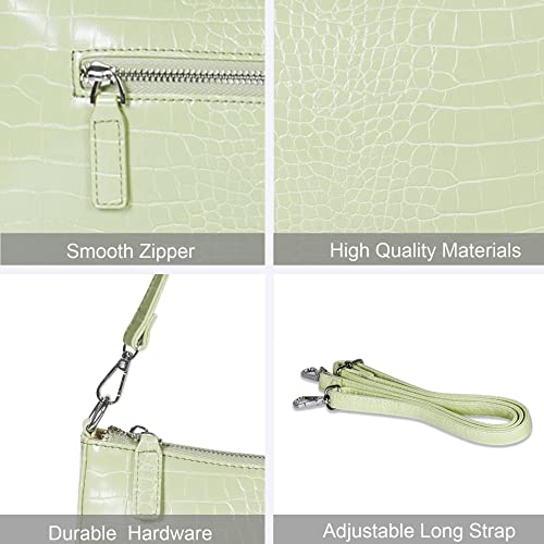 Image of Small Shoulder bag with 2 Removable Straps Cross Body Clutch Purse Handbag for Women