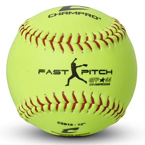 Balle de softball de compétition Champro COR 44 en polysynthétique
