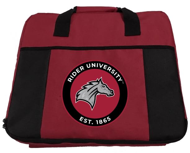 R and R Imports Rider University Broncs Seat Cushion Officially Licensed Collegiate Product Maroon